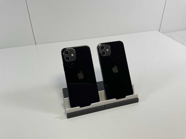 Apple iphone 12 - 128 gb - black (2x) - afbeelding 5 van  5