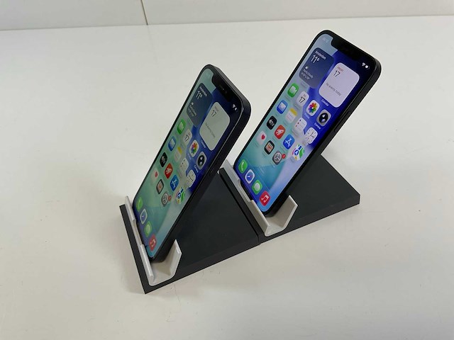 Apple iphone 12 - 128 gb - black (2x) - afbeelding 3 van  5
