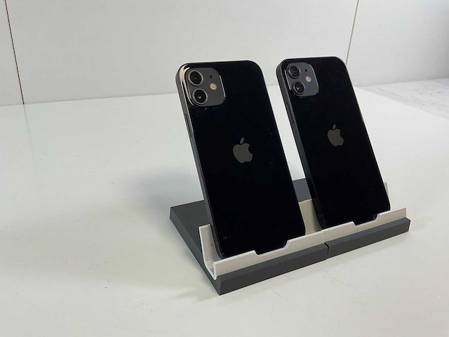 Apple iphone 12 - 128 gb - black (2x) - afbeelding 5 van  5