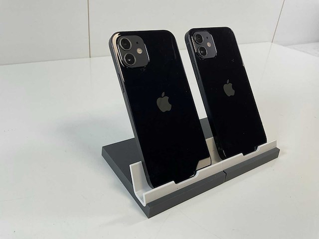 Apple iphone 12 - 128 gb - black (2x) - afbeelding 5 van  5