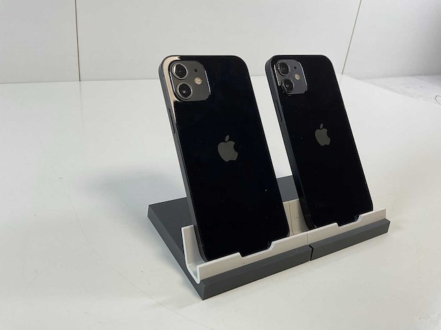 Apple iphone 12 - 128 gb - black (2x) - afbeelding 5 van  5