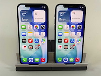 Apple iphone 12 - 128 gb - black (2x) - afbeelding 1 van  6