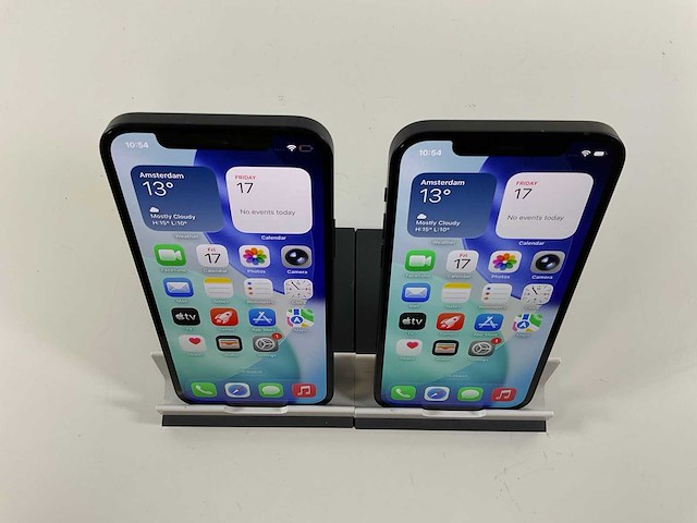 Apple iphone 12 - 128 gb - black (2x) - afbeelding 2 van  4