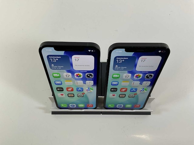 Apple iphone 12 - 128 gb - black (2x) - afbeelding 2 van  5