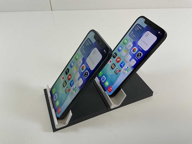 Apple iphone 12 - 128 gb - black (2x) - afbeelding 3 van  5