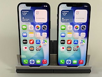 Apple iphone 12 - 128 gb - black (2x) - afbeelding 1 van  5