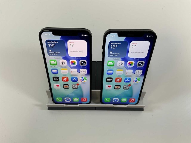 Apple iphone 12 - 128 gb - black (2x) - afbeelding 2 van  5