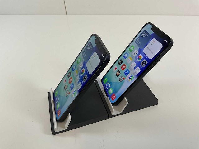 Apple iphone 12 - 128 gb - black (2x) - afbeelding 3 van  5