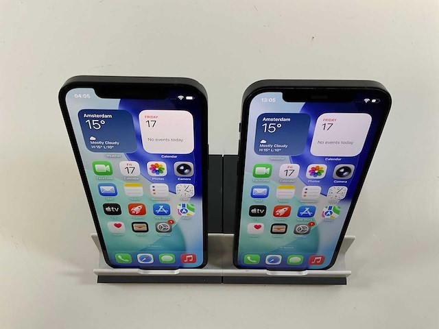 Apple iphone 12 - 128 gb - black (2x) - afbeelding 2 van  5