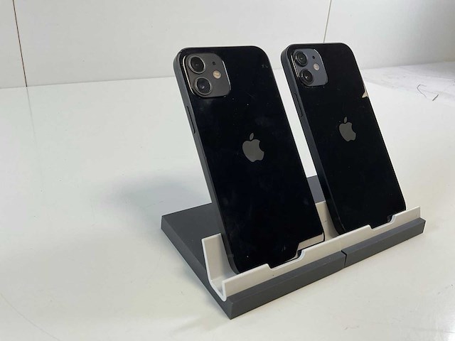 Apple iphone 12 - 128 gb - black (2x) - afbeelding 5 van  5