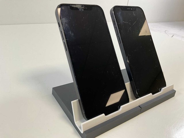 Apple iphone 12 - 128 gb - black (2x) - afbeelding 5 van  6