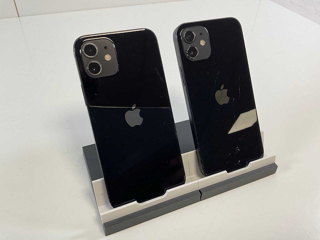 Apple iphone 12 - 128 gb - black (2x) - afbeelding 6 van  6