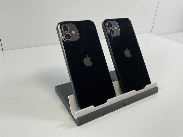 Apple iphone 12 - 128 gb - black (2x) - afbeelding 5 van  5