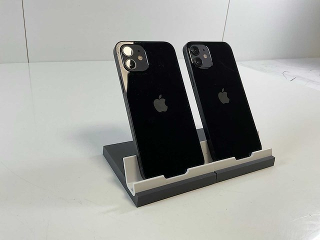 Apple iphone 12 - 128 gb - black (2x) - afbeelding 5 van  5