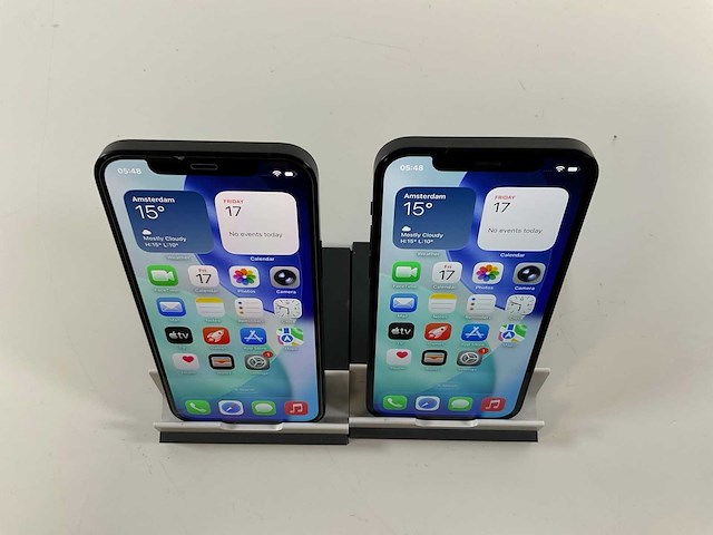 Apple iphone 12 - 128 gb - black (2x) - afbeelding 2 van  5