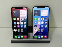 Apple iphone 12 - 128 gb - black (2x) - afbeelding 1 van  6