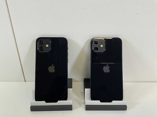 Apple iphone 12 - 128 gb - black (2x) - afbeelding 5 van  5