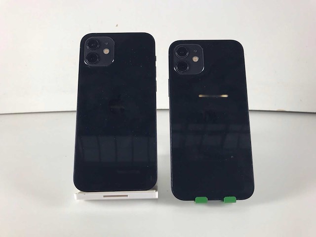 Apple iphone 12 - 128 gb - black (2x) - afbeelding 5 van  5