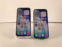 Apple iphone 12 - 128 gb - black (2x) - afbeelding 1 van  5