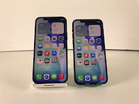 Apple iphone 12 - 128 gb - black (2x) - afbeelding 1 van  5