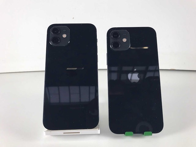 Apple iphone 12 - 128 gb - black (2x) - afbeelding 5 van  5