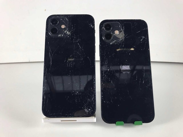 Apple iphone 12 - 128 gb - black (2x) - afbeelding 5 van  5