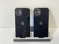 Apple iphone 12 - 128 gb - black (2x) - afbeelding 5 van  5