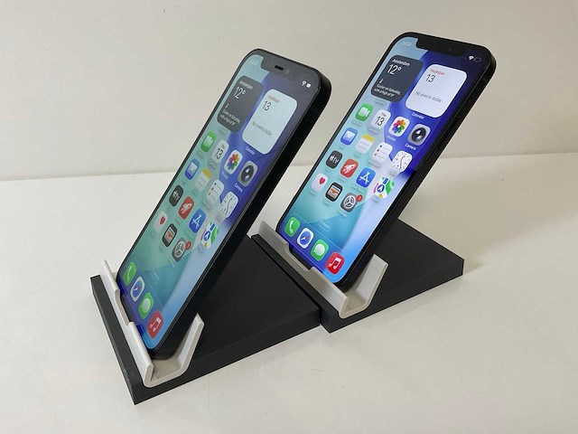 Apple iphone 12 - 128 gb - black (2x) - afbeelding 4 van  6