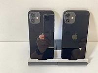 Apple iphone 12 - 128 gb - black (2x) - afbeelding 5 van  6