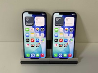 Apple iphone 12 - 128 gb - black (2x) - afbeelding 1 van  5