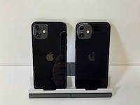 Apple iphone 12 - 128 gb - black (2x) - afbeelding 5 van  5