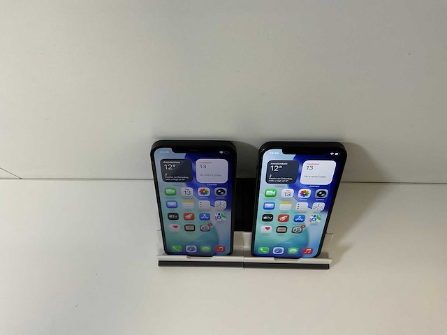 Apple iphone 12 - 128 gb - black (2x) - afbeelding 2 van  6