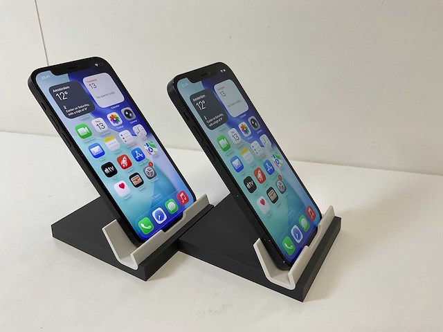 Apple iphone 12 - 128 gb - black (2x) - afbeelding 5 van  6