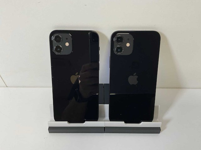 Apple iphone 12 - 128 gb - black (2x) - afbeelding 6 van  6