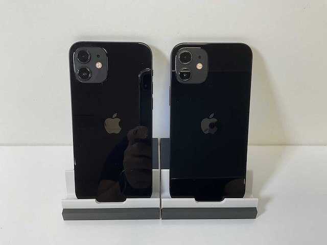 Apple iphone 12 - 128 gb - black (2x) - afbeelding 5 van  5