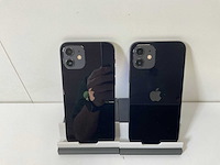 Apple iphone 12 - 128 gb - black (2x) - afbeelding 5 van  5