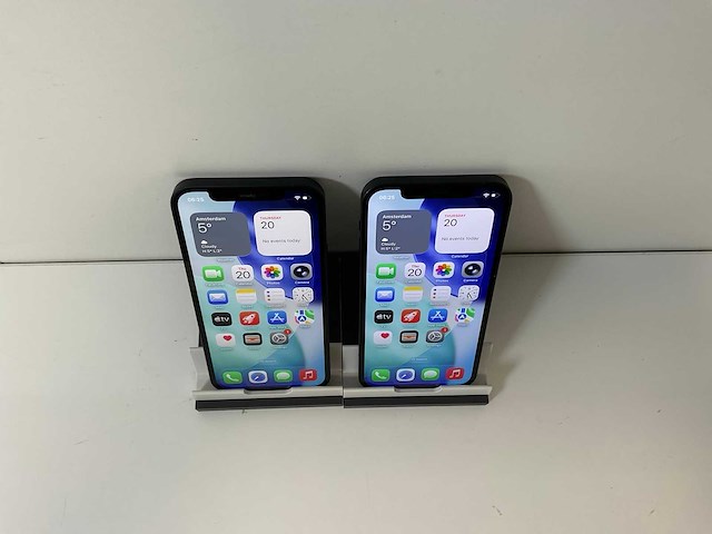 Apple iphone 12 - 128 gb - black (2x) - afbeelding 2 van  5