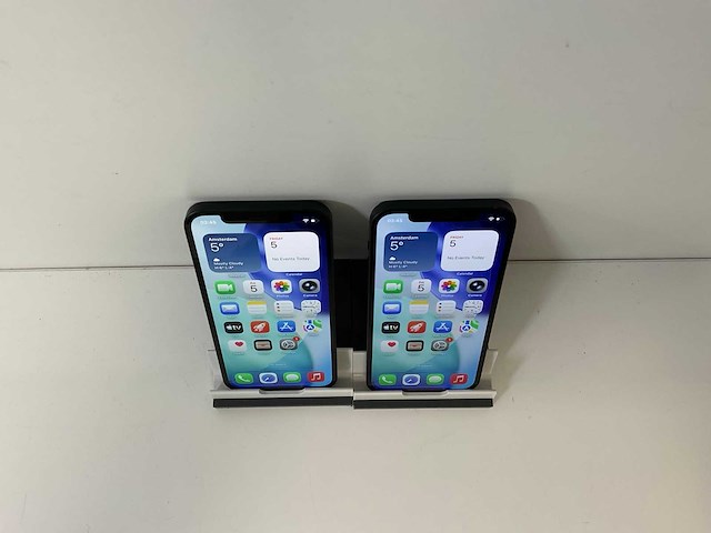 Apple iphone 12 - 128 gb - black (2x) - afbeelding 2 van  5