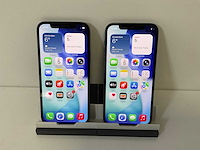 Apple iphone 12 - 128 gb - black (2x) - afbeelding 1 van  5