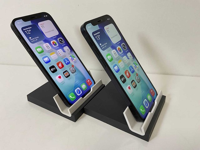 Apple iphone 12 - 128 gb - black (2x) - afbeelding 2 van  4