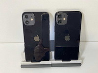Apple iphone 12 - 128 gb - black (2x) - afbeelding 4 van  4