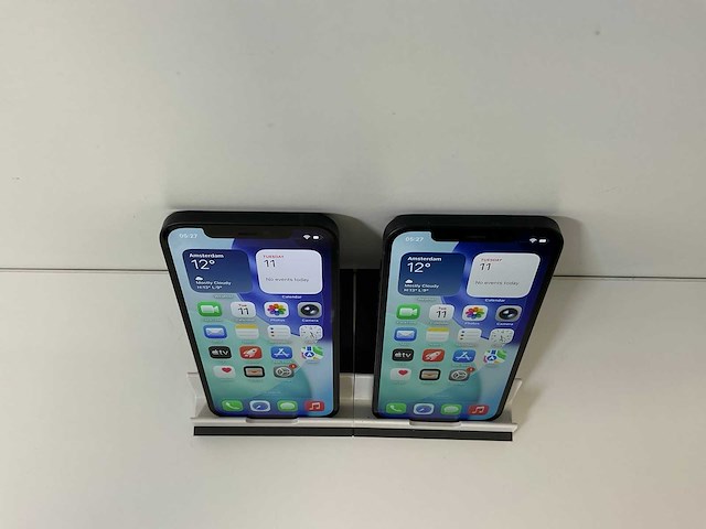 Apple iphone 12 - 128 gb - black (2x) - afbeelding 2 van  5