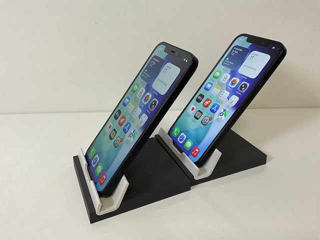 Apple iphone 12 - 128 gb - black (2x) - afbeelding 4 van  5