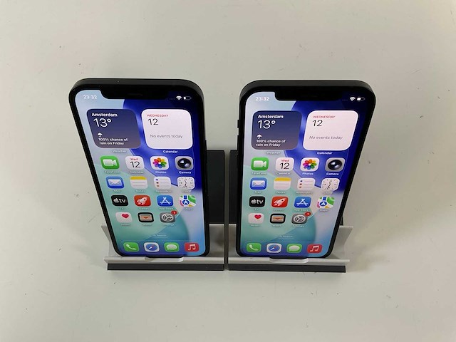 Apple iphone 12 - 128 gb - black (2x) - afbeelding 2 van  5