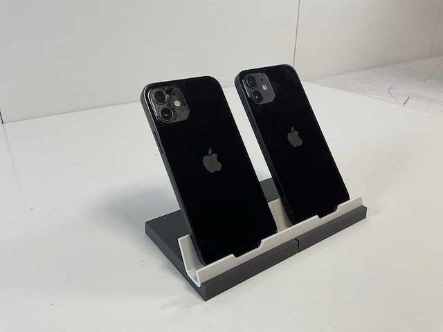 Apple iphone 12 - 128 gb - black (2x) - afbeelding 5 van  5