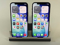 Apple iphone 12 - 128 gb - black (2x) - afbeelding 1 van  5