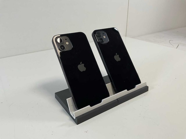 Apple iphone 12 - 128 gb - black (2x) - afbeelding 5 van  5