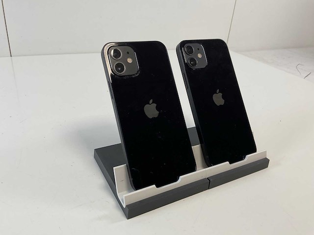 Apple iphone 12 - 128 gb - black (2x) - afbeelding 5 van  5