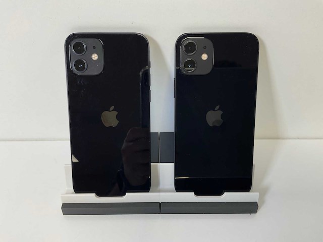 Apple iphone 12 - 128 gb - black (2x) - afbeelding 5 van  5