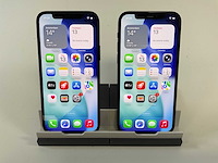 Apple iphone 12 - 128 gb - black (2x) - afbeelding 1 van  5